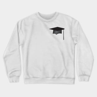 Lispe Class Graduation Cap front Crewneck Sweatshirt